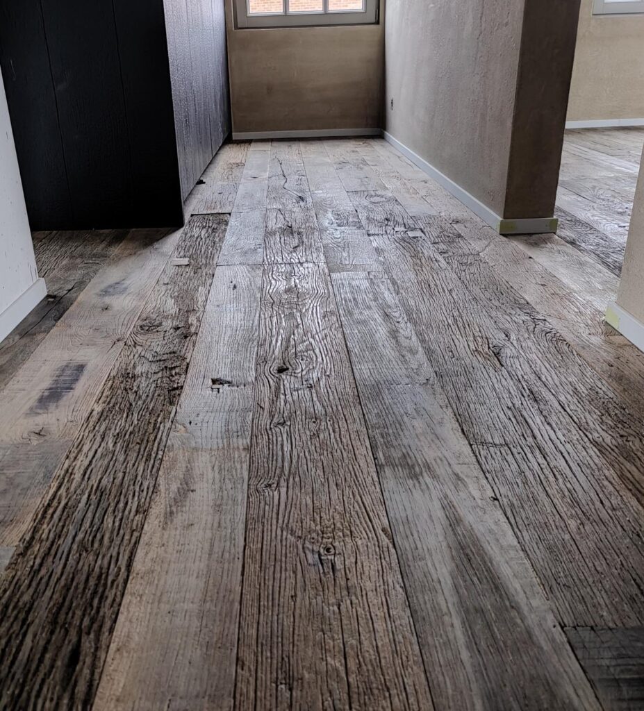 Authentieke Belgische houten vloer